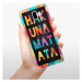 Odolné silikónové puzdro iSaprio - Hakuna Matata 01 - Samsung Galaxy J6+