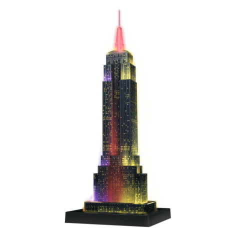 Ravensburger 3D Puzzle Empire State Building Nočná edícia 216 dielikov