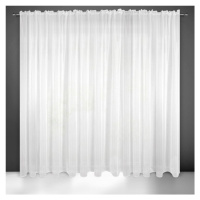 Biela záclona na páske LUCY 400x300 cm