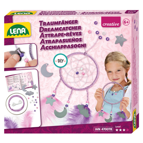 LENA Kreatívna súprava pre dievčatá (lapač snov)