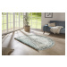 Kusový koberec Twin Supreme 104139 Green/Cream kruh – na ven i na doma - 140x140 (průměr) kruh c