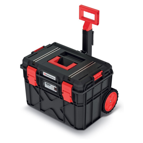 Kufr na nářadí XEBLOCCK TECH II 54,6 x 38 x 40,7 cm černo-červený Prosperplast