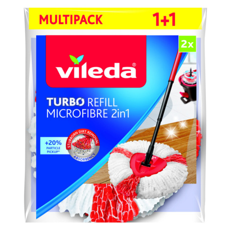 VILEDA Náhrada k mopu TURBO 2 v 1 2 kusy