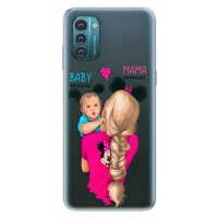 Odolné silikónové puzdro iSaprio - Mama Mouse Blonde and Boy - Nokia G11 / G21