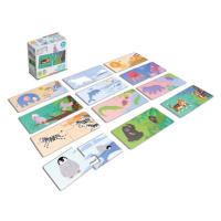 KukiKuk 80036 Veľké puzzle duo Kde býva zvieratká