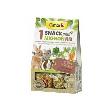 Gimbi Snack Plus Mingon mix 1 50g zľava 10%