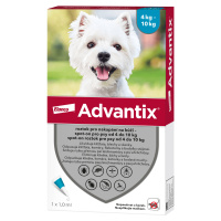 ADVANTIX Spot-on pre psy od 4 do 10 kg 1 ks