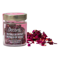 Jedlé okvetné lístky ruží 4g - Decora - Decora