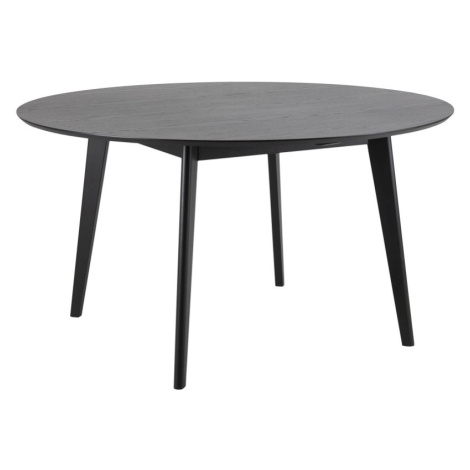 Okrúhly jedálenský stôl 140 cm Roxby čierny Actona
