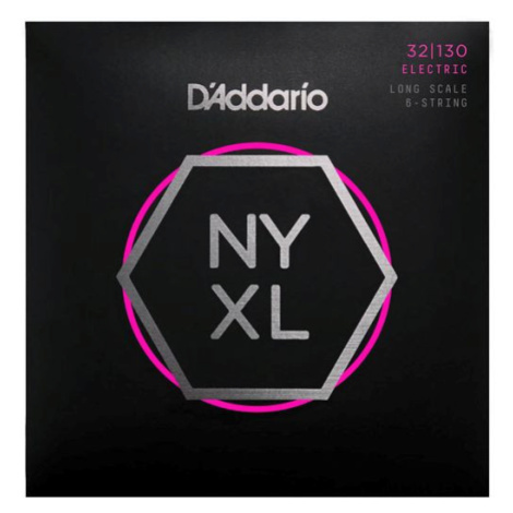 D'Addario NYXL Regular Light 6-strunová gitara 32-130 s dlhou stupnicou