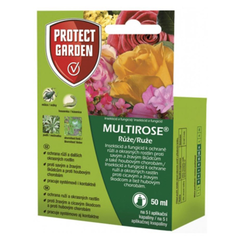 Fungicíd Protect Garden MULTIROSE 50ml MERKURY MARKET