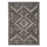 Sivý vonkajší koberec Universal Devi Ethnic, 80 x 150 cm