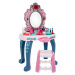 mamido  Detský kozmetický stolík s vybavením modrý