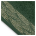Zelené froté bavlnené uteráky a osušky v súprave 2 ks Allium – AmeliaHome