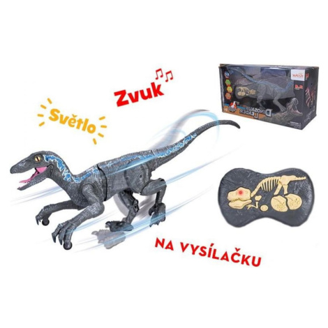 Raptor RC na diaľkové ovládanie šedý 45 cm Wiky