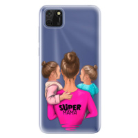 Odolné silikónové puzdro iSaprio - Super Mama - Two Girls - Huawei Y5p