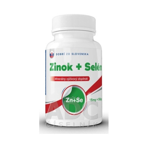 Dobré z SK Zinok 15 mg + Selén 50 μg