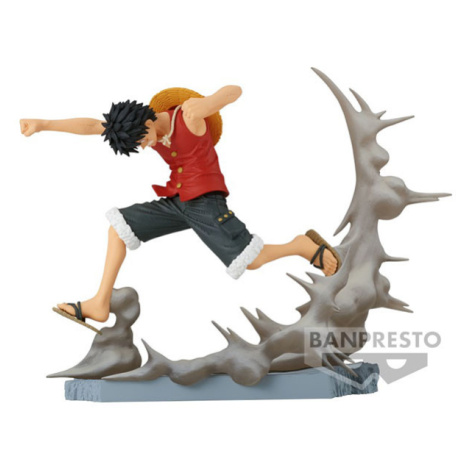 Banpresto One Piece Senkozekkei Monkey D Luffy PVC Statue 8 cm