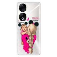Odolné silikónové puzdro iSaprio - Mama Mouse Blond and Girl - Honor 90 5G