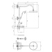 OMNIRES OMNIRES - ARMANCE nástenný termostatický sprchový set, kartáčovaná mosadz AM5244/6BSB