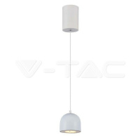 8,5W LED závesná lampa ?100 biela 3000K 850lm VT-7794 (V-TAC)