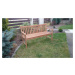 TEXIM ROMA - záhradná teaková lavica 150 cm