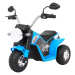 mamido Detská elektrická motorka Minibike modrá