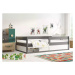 BMS Detská posteľ HUGO | 80 x 160 cm FARBA: Biela