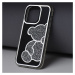 TEDDY BEAR Case Apple iPhone 16 Pro silver