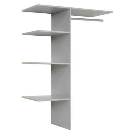 MID.YOU VNÚTORNÉ ČLENENIE, sivá, 110/150/50 cm