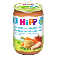 HIPP Príkrm Cestoviny kura so zeleninou detské menu 220 g