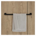 OMNIRES - NELSON držiak uterákov, 62 cm čierna mat /BLM/ NL80216BL
