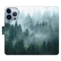 Flipové puzdro iSaprio - Dark Forest - iPhone 13 Pro