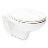 WC závesné VitrA Normus vrátane sedátka soft close zadný odpad 7855-003-6169