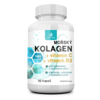 ALLNATURE Morský kolagén cps s vitamínom C a B3 30 kapsúl