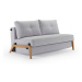 INNOVATION - Rozkladacia pohovka CUBED WOOD SOFA 140-200