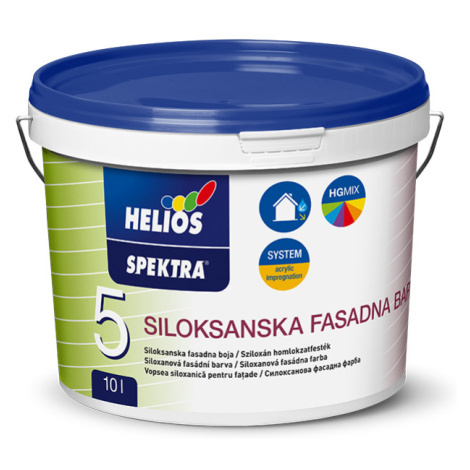 HELIOS SPEKTRA Siloxanová fasádna farba 2 l báza - biela