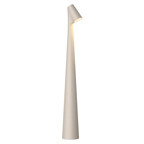 Vibia Africa LED stolová lampa výška 40 cm svetlo béžová