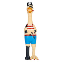 Reedog Duck Pirate, latexová pískacia hračka, 23 cm