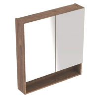 Zrkadlová skrinka Geberit Selnova 78,8x85 cm lamino orech hickory 501.270.00.1