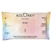 KOLORKY Wet Wipes Bamboo 100% biodegradibilné detské vlhčené obrúsky z bambusovej viskózy 60 ks