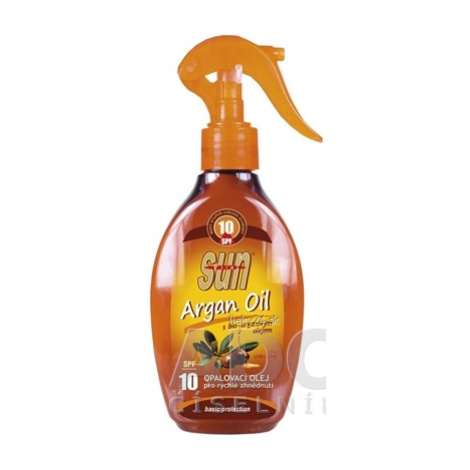 SUN ARGAN OIL opaľovací OLEJ SPF 10