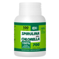 VIRDE SPIRULINA+CHLORELLA 100 tabliet