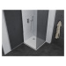 MEXEN/S - Pretória sprchovací kút 90x90, grafit, chróm + sprchová vanička vrátane sifónu 852-090