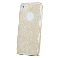 Silikónové puzdro na Apple iPhone 12/12 Pro Glitter 3v1 zlaté