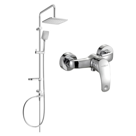 MEXEN/S - Sven sprchový stĺp vrátane sprchovej batérie Fabia, chróm 746540262-00