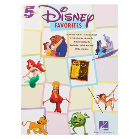 MS Disney Favourites Five Finger Piano