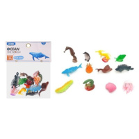 Zvieratká figúrky morský svet 12 ks set 7 cm