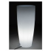 Biela stolová lampa 89,5 cm Bullet - Tomasucci