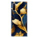 Odolné silikónové puzdro iSaprio - Gold Leaves - Samsung Galaxy Note 10